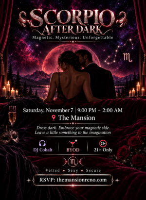 flyer 11.7 scorpio after dark